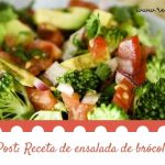 Receta de ensalada de brócoli