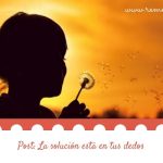La solución está en tus dedos